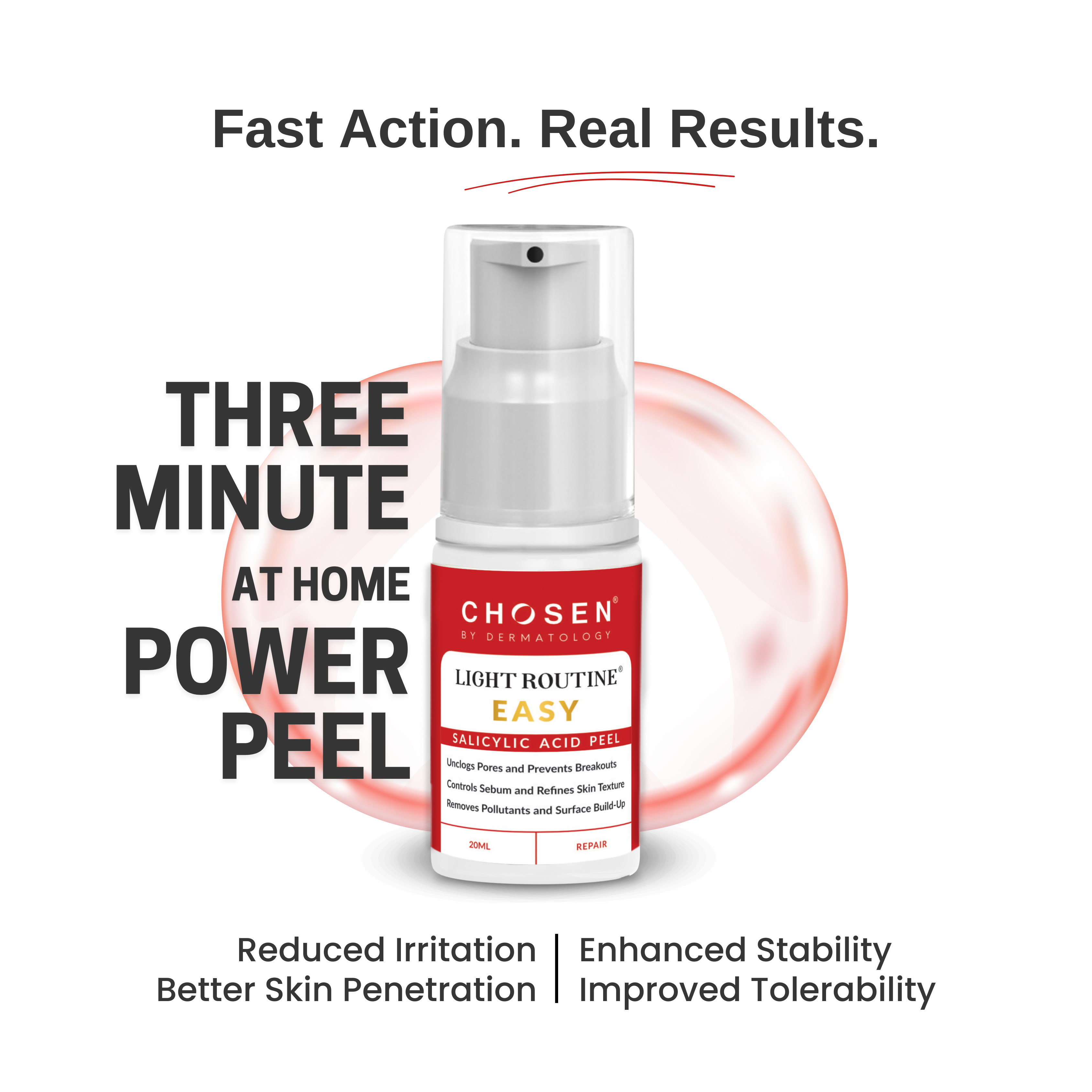 Light Routine® Easy Salicylic Acid Peel for Acne – CHOSEN Store