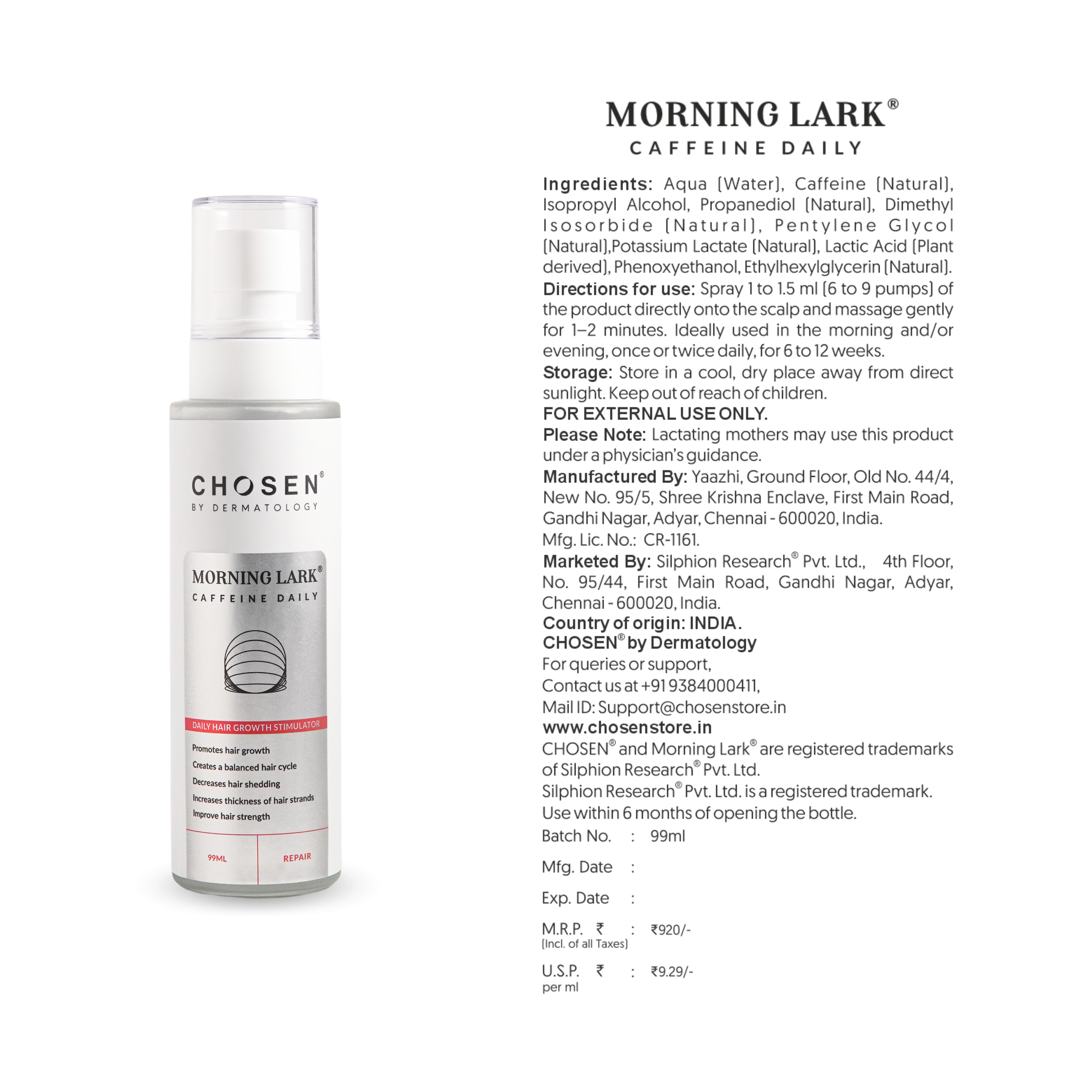 best hair growth serum in india