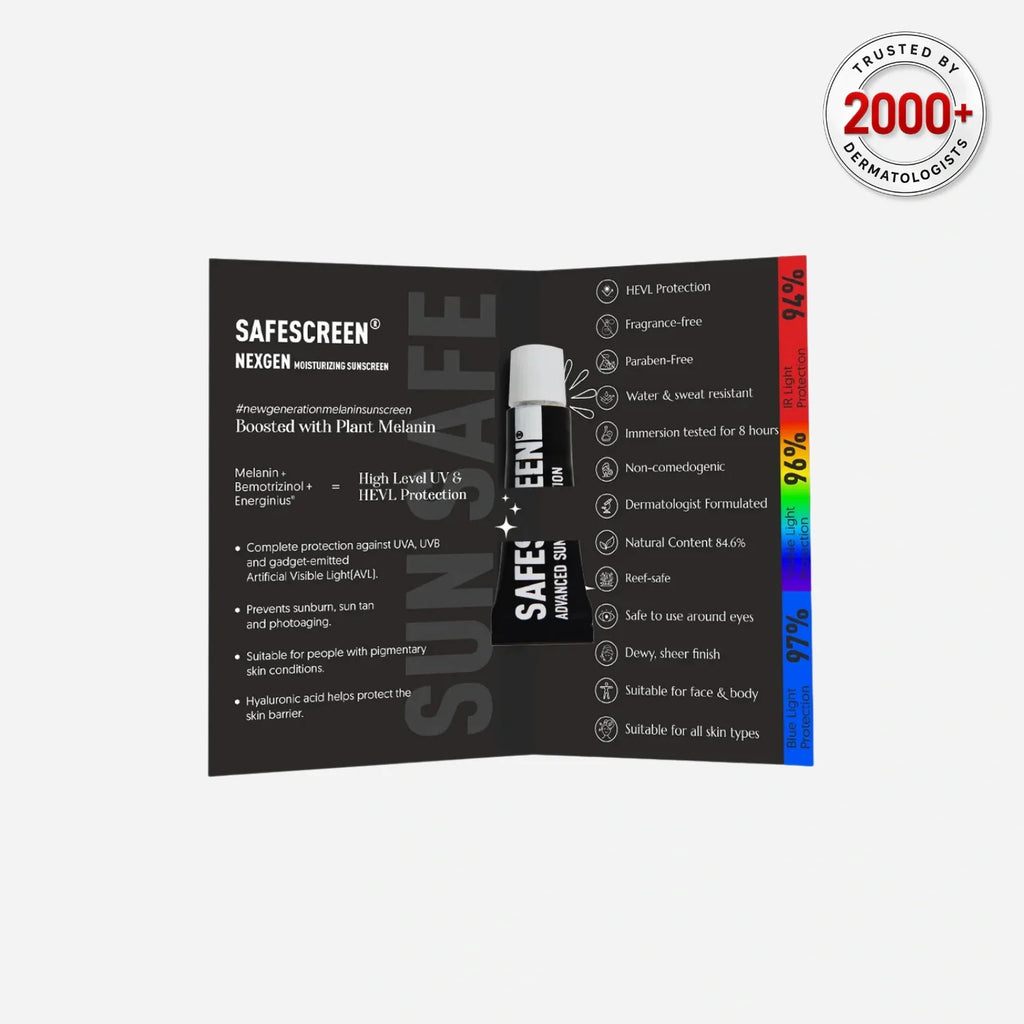 🎁 SAFESCREEN®️ NEXGEN Sunscreen (1.5ml)