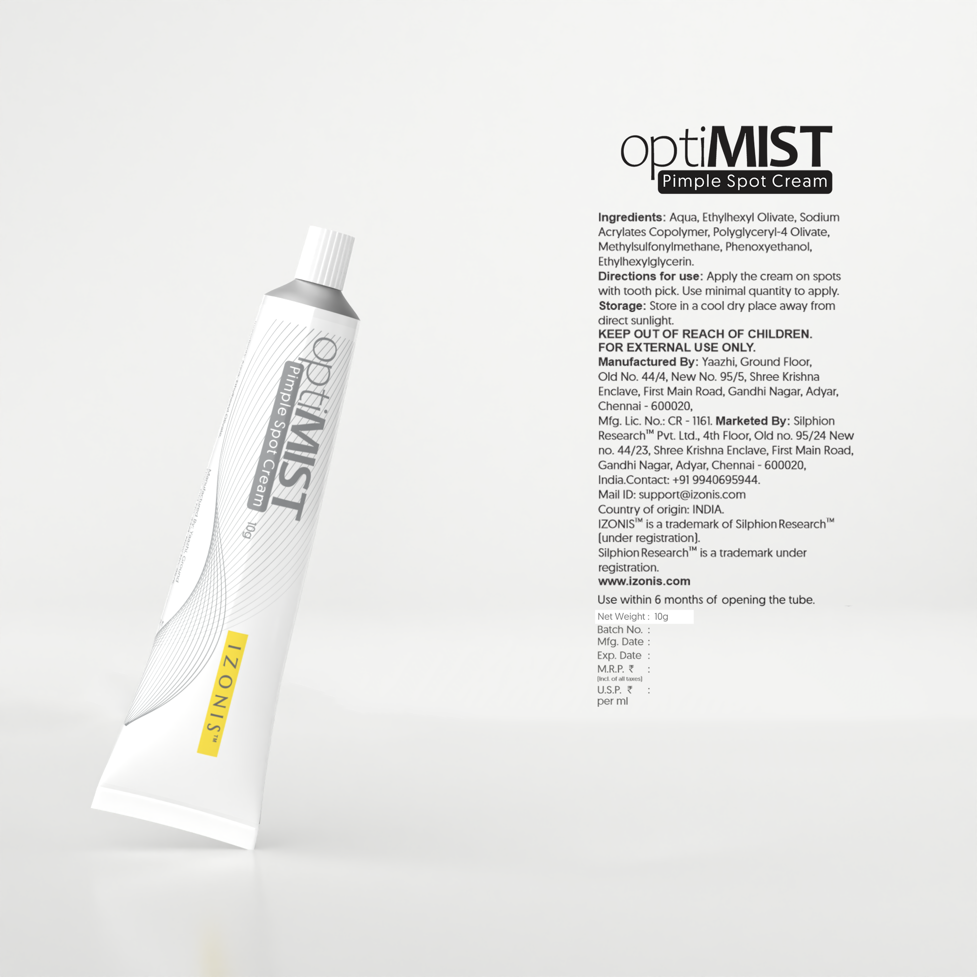 OptiMIST Pimple Spot Cream