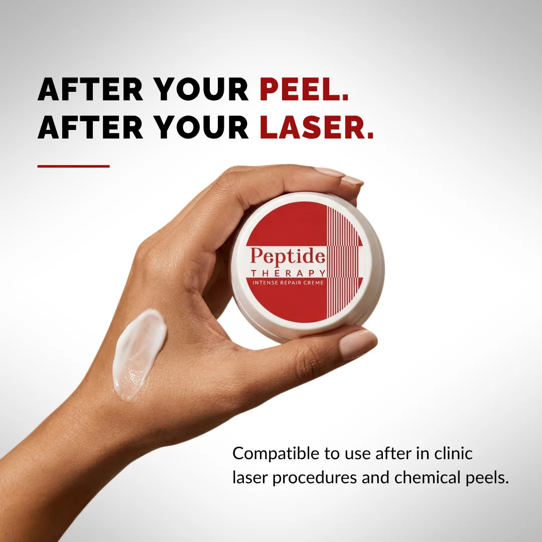 Compatible to use after in clinic laser procedures and chemical peels