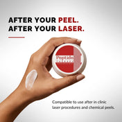 Compatible to use after in clinic laser procedures and chemical peels