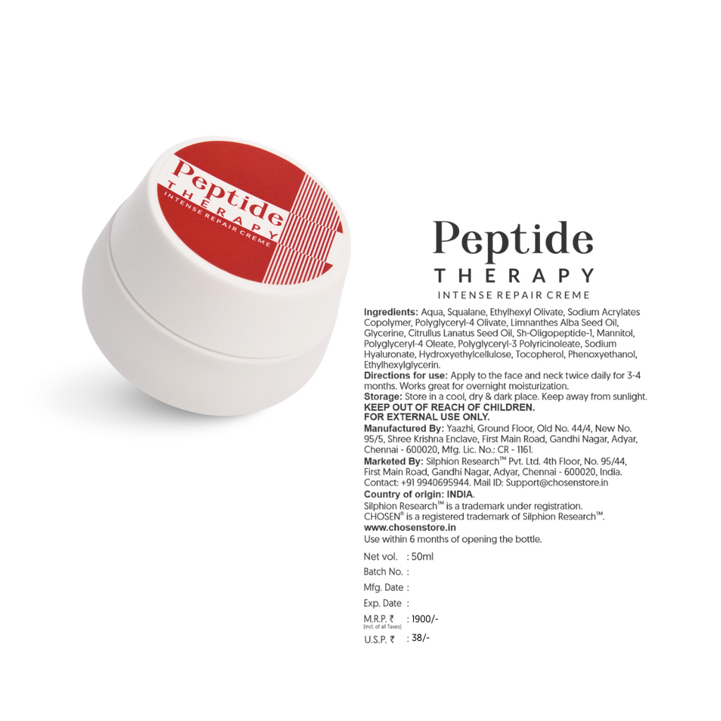 Peptide Therapy Intense Repair Cream