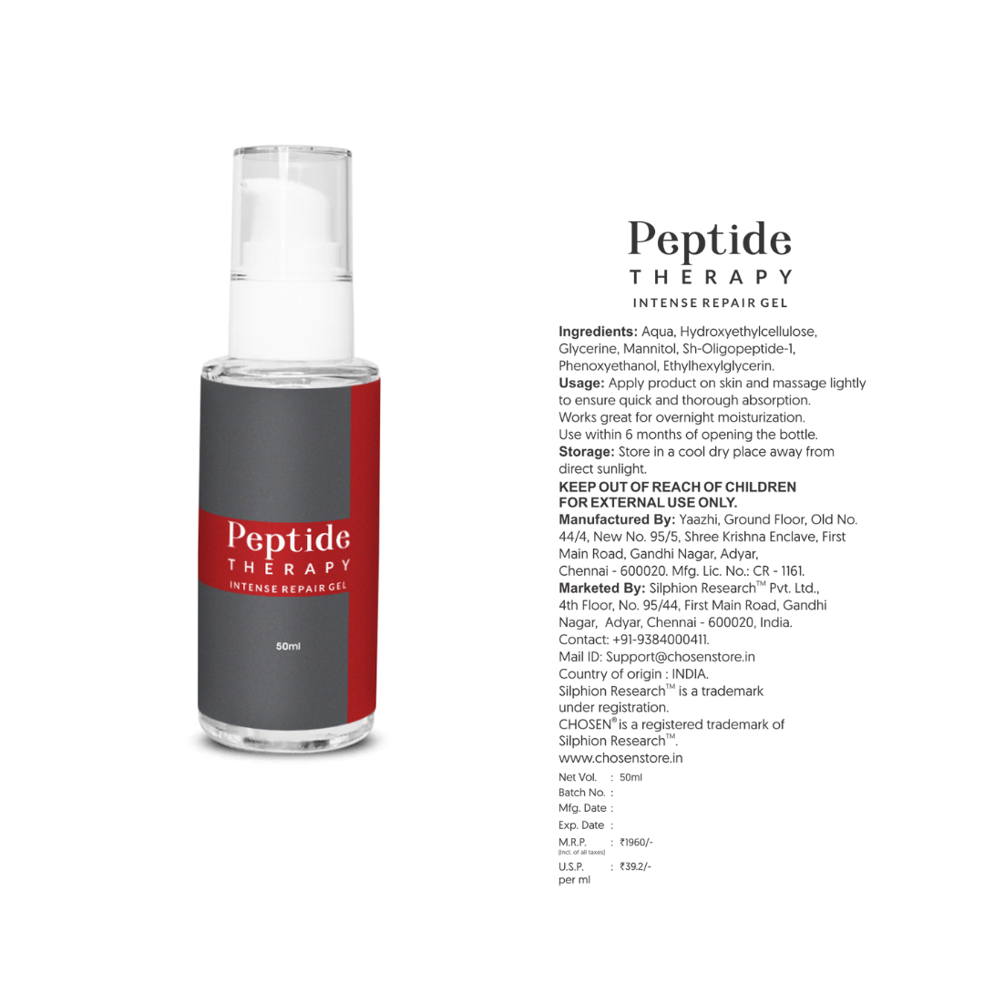 Peptide Therapy Intense Repair Gel 50ml