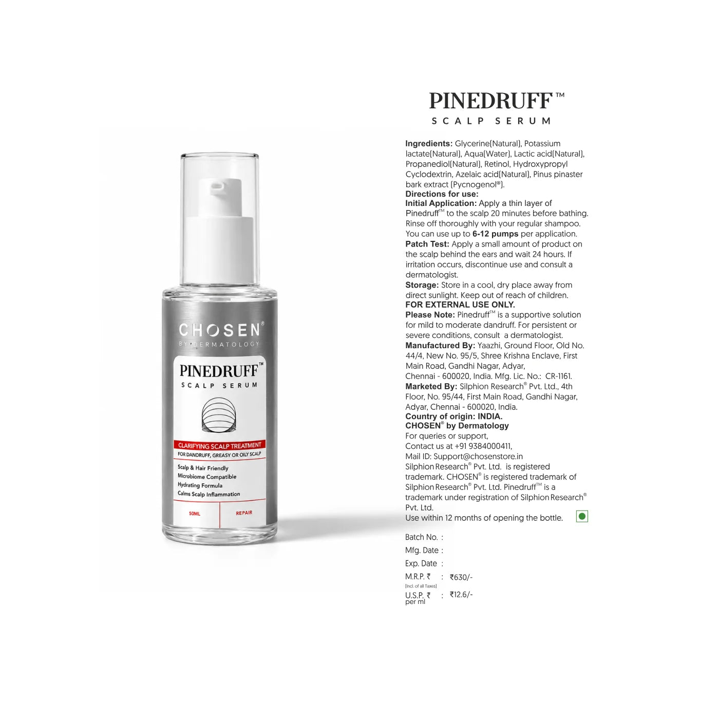 Pinedruff™ Scalp Serum