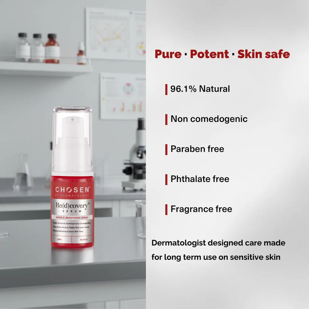 Redcovery Serum - Pure, Potent and Skin Safe