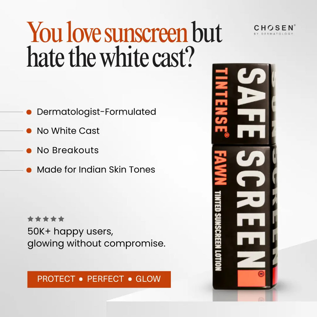 SAFESCREEN® TINTENSE® Fawn Tinted Sunscreen Lotion SPF 50+