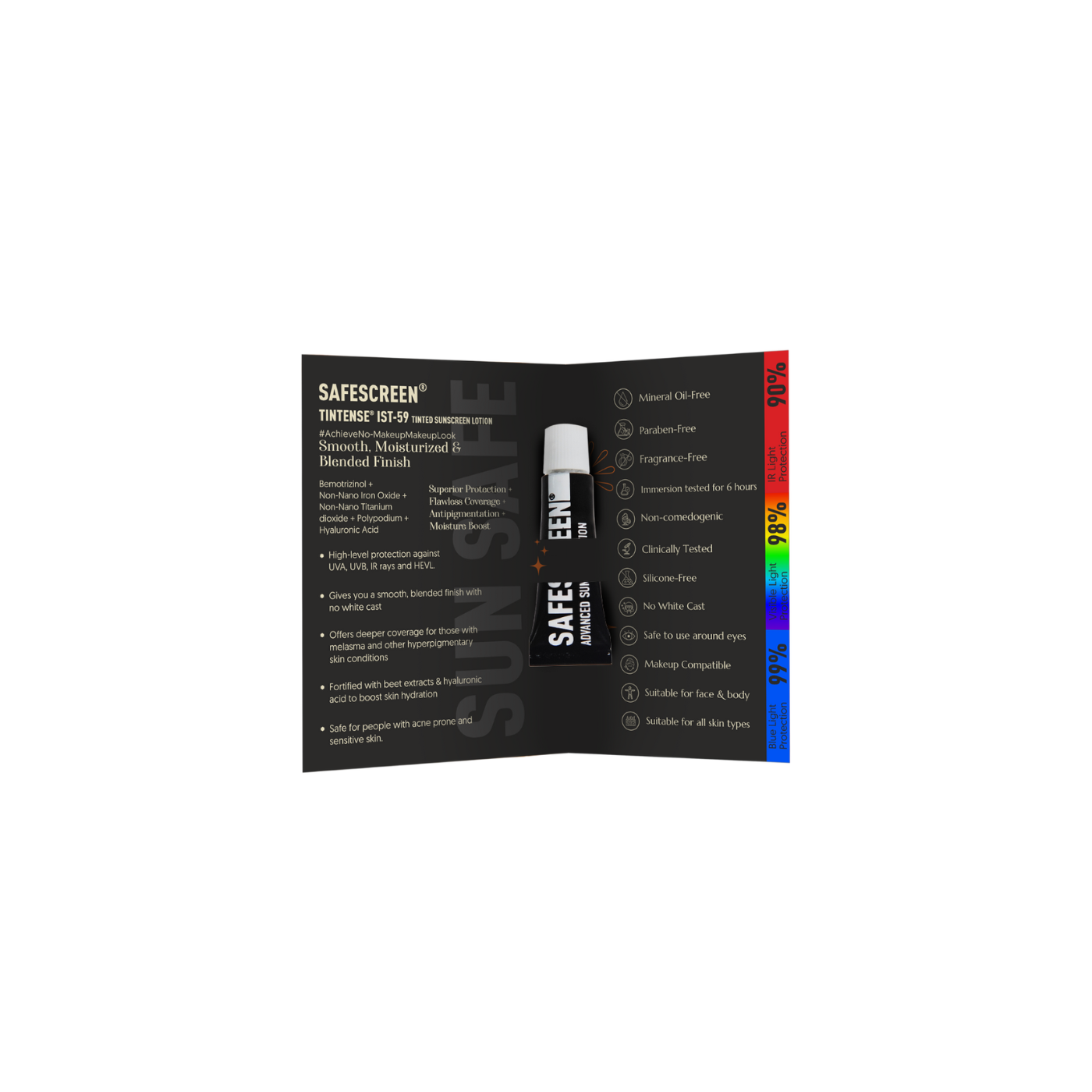 SAFESCREEN TINTENSE Beige IST-59 Mini Pack 1.5ml (Redeem for 150 Zola Points)