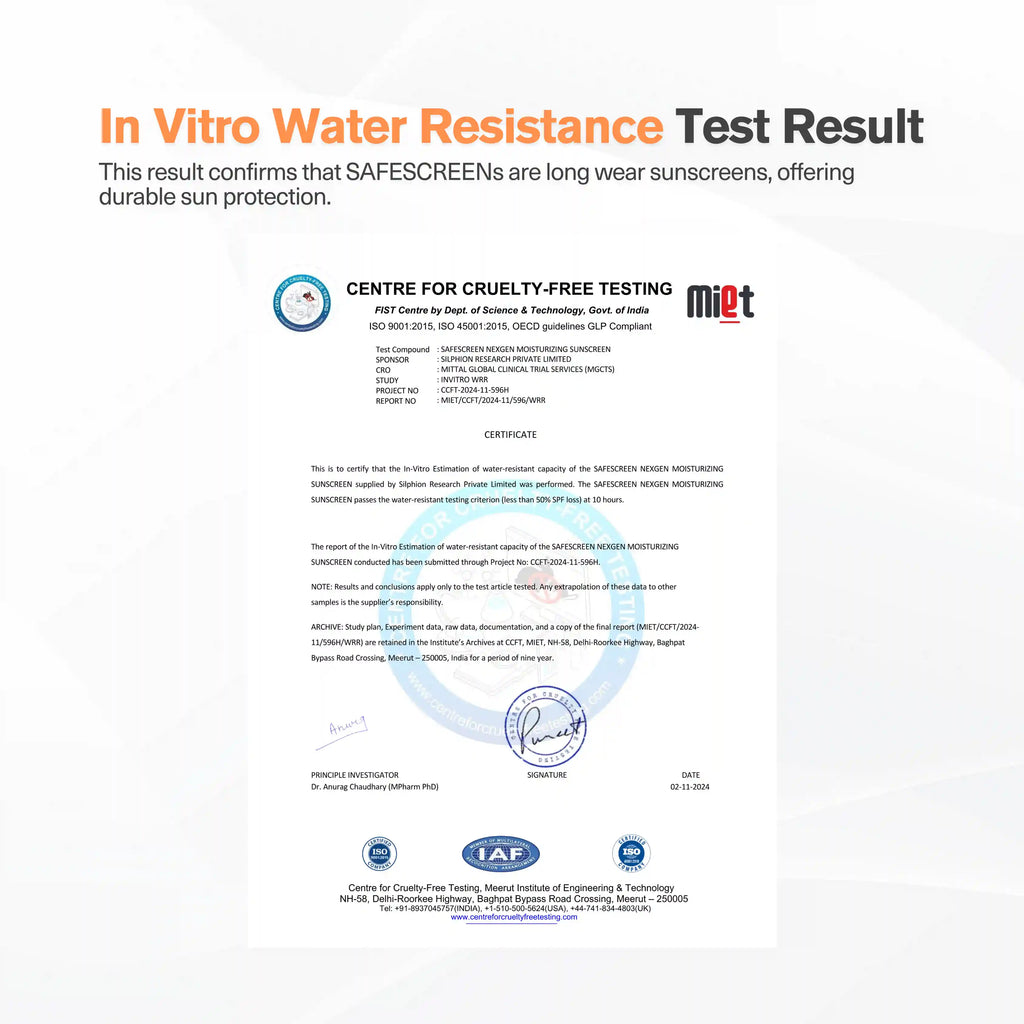 SAFESCREEN® NEXGEN SPF 60+ Moisturizing Sunscreen