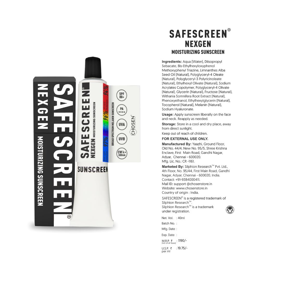 SAFESCREEN Nexgen Sunscreen