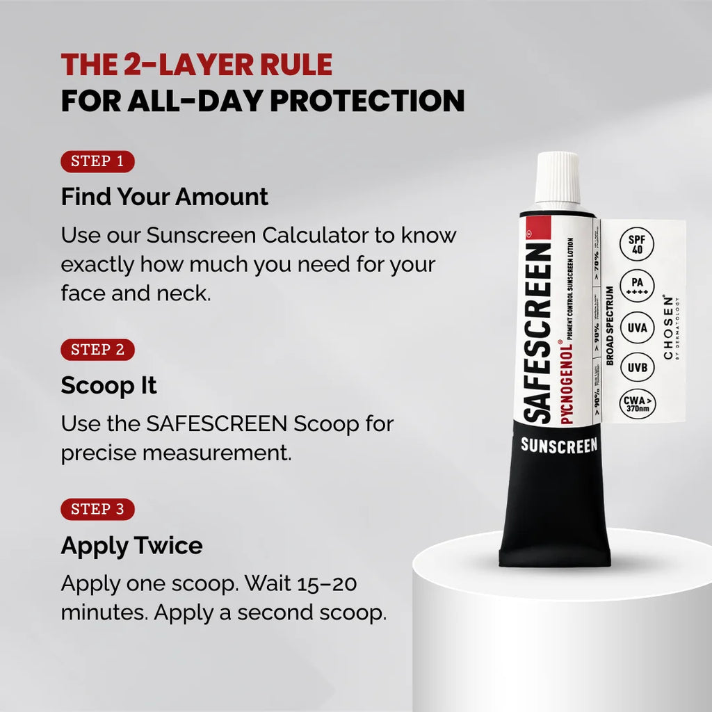 SAFESCREEN® Pycnogenol® Pigment Control Sunscreen Lotion SPF 40