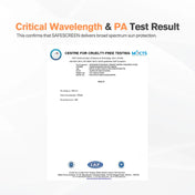 SAFESCREEN® Pycnogenol® Pigment Control Sunscreen Lotion SPF 40