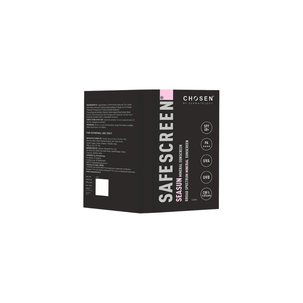 SAFESCREEN Seasun Sample 1.5ml Label
