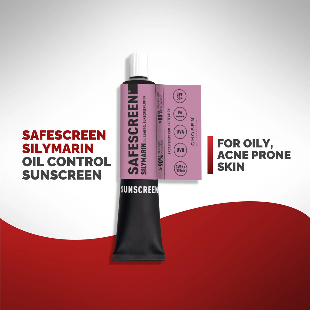 SAFESCREEN® Silymarin Oil Control Sunscreen Lotion SPF 50+