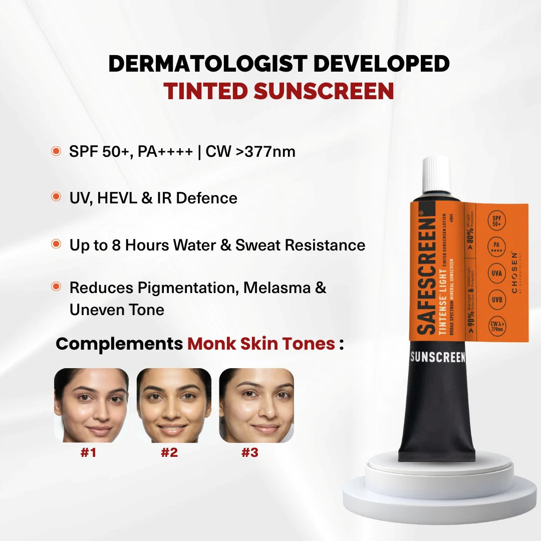 SAFESCREEN® TINTENSE® Light IST-88 Tinted Sunscreen Lotion SPF 50+