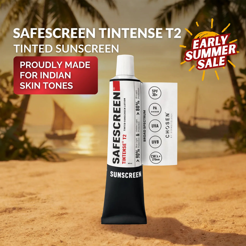 SAFESCREEN® TINTENSE® T2 (Buff) Tinted Sunscreen Lotion PA++++ SPF 30+