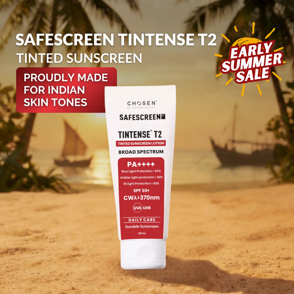 SAFESCREEN® TINTENSE® T2 (Buff) Tinted Sunscreen Lotion PA++++ SPF 30+