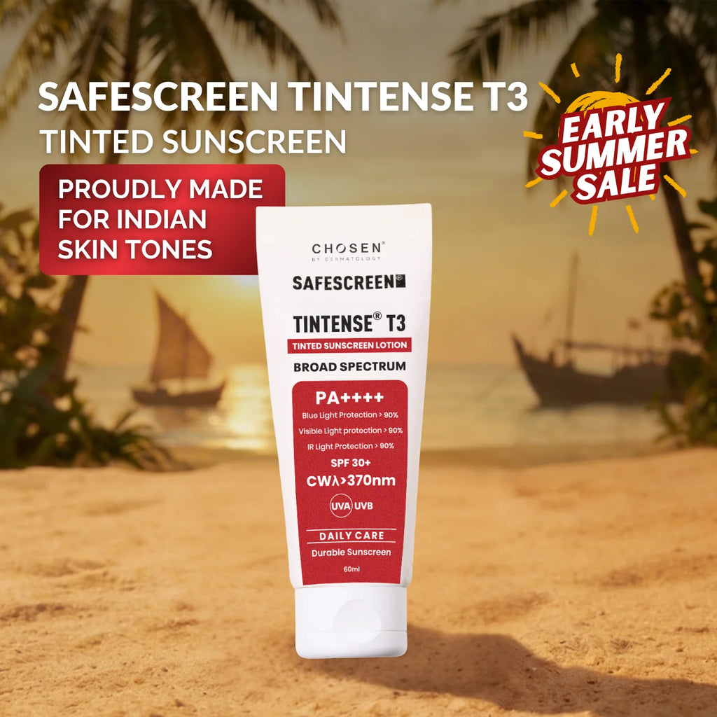 SAFESCREEN® TINTENSE® T3 (Beige) Tinted Sunscreen Lotion PA++++ SPF 30+