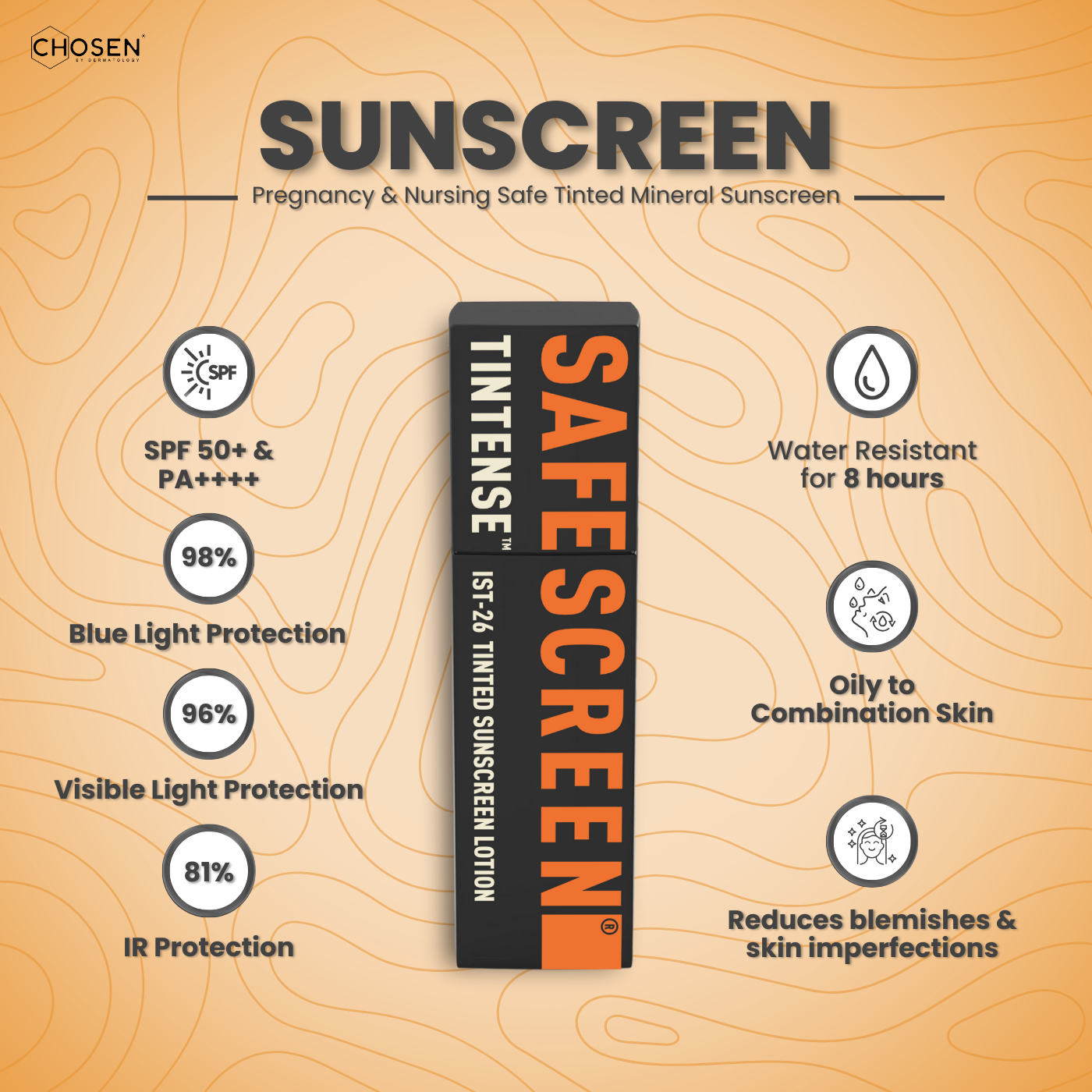 SAFESCREEN Tintense - Best tinted sunscreen