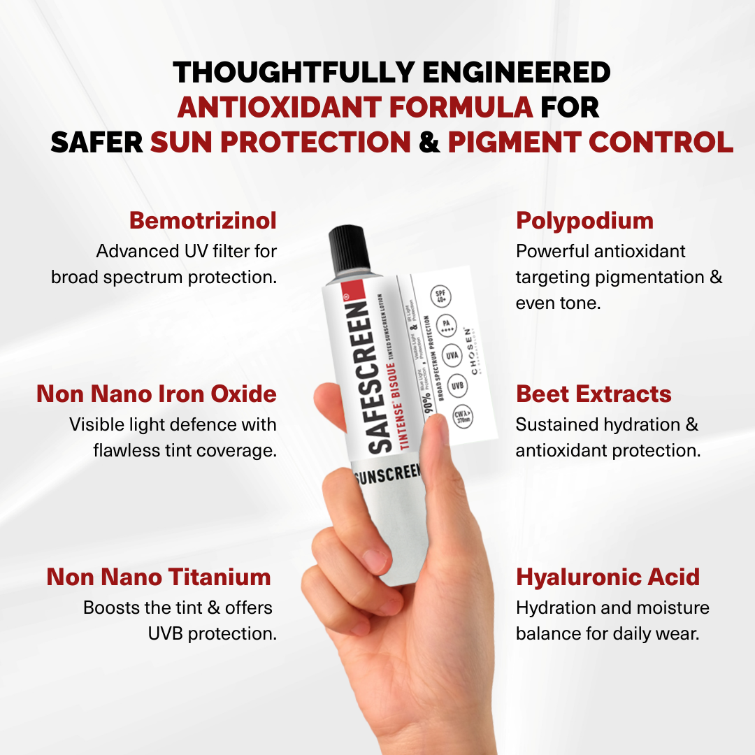 SAFESCREEN® TINTENSE® Bisque IST-75 Tinted Sunscreen Lotion SPF 40+