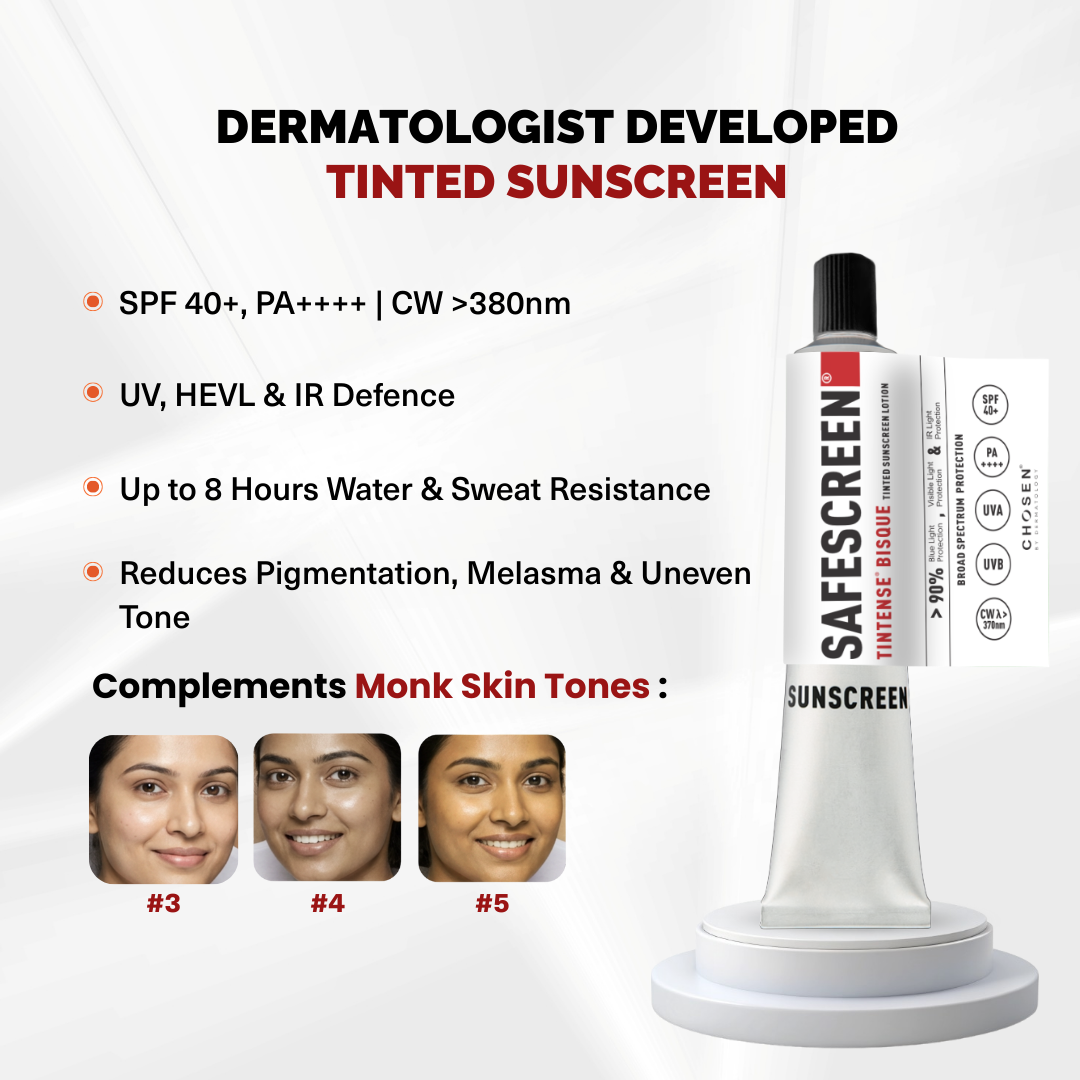 SAFESCREEN® TINTENSE® Bisque IST-75 Tinted Sunscreen Lotion SPF 40+