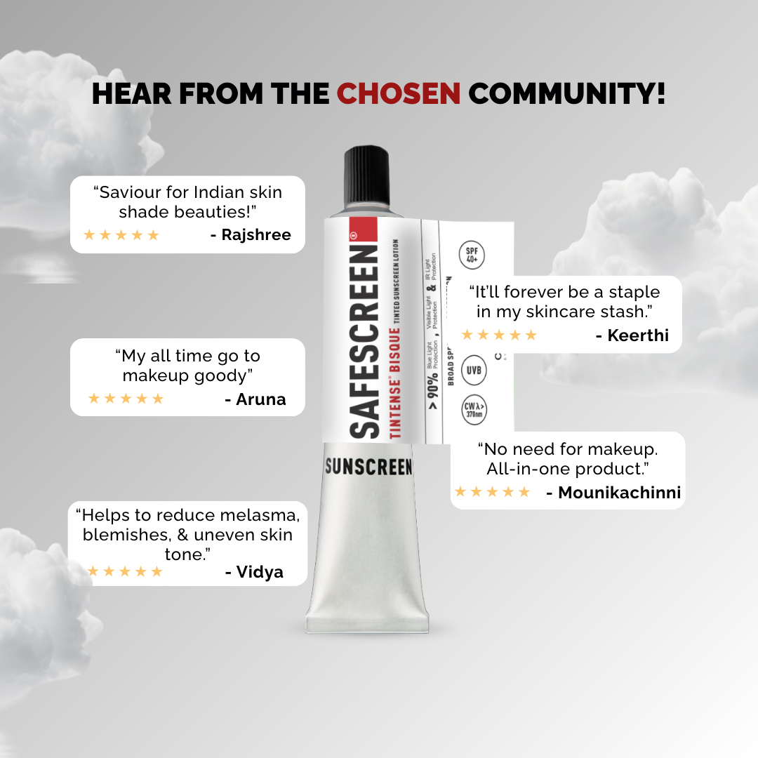 SAFESCREEN® TINTENSE® Bisque IST-75 Tinted Sunscreen Lotion SPF 40+