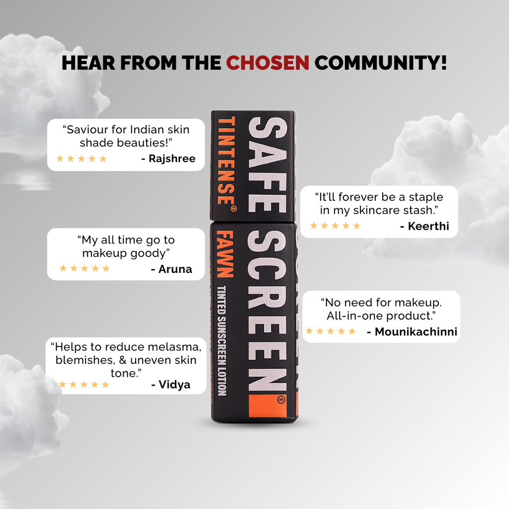 SAFESCREEN® TINTENSE® Fawn Tinted Sunscreen Lotion SPF 50+