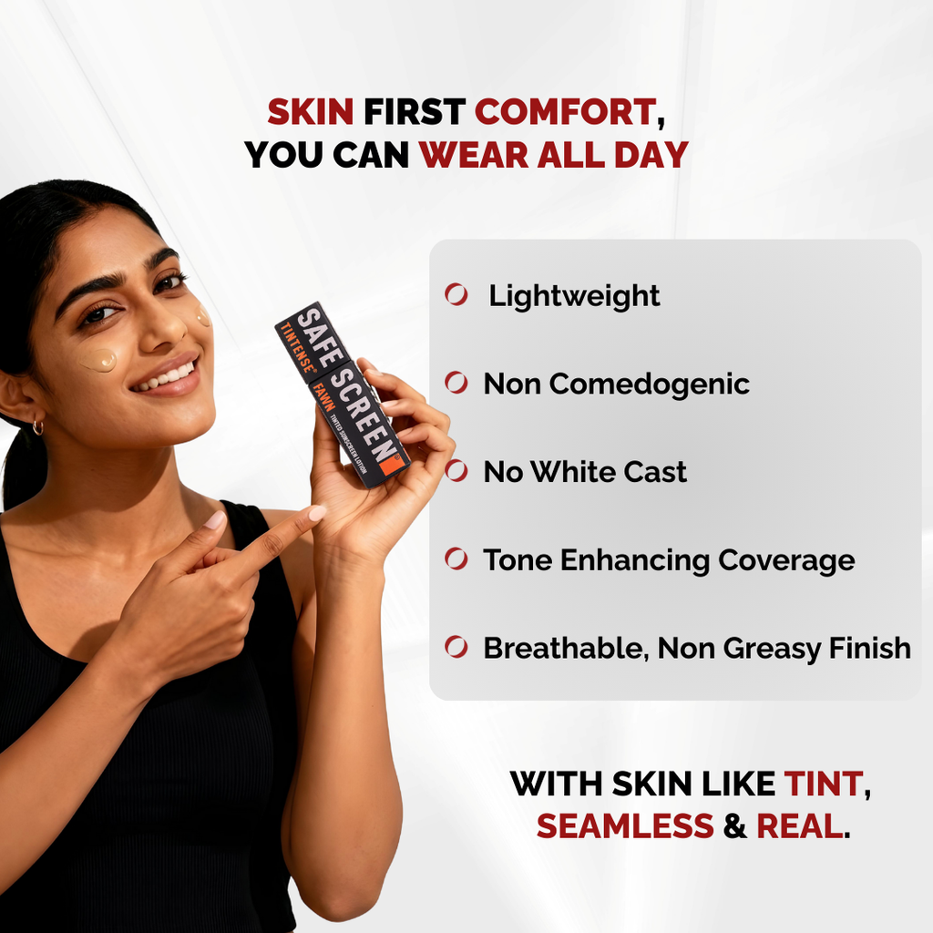 SAFESCREEN® TINTENSE® Fawn Tinted Sunscreen Lotion SPF 50+
