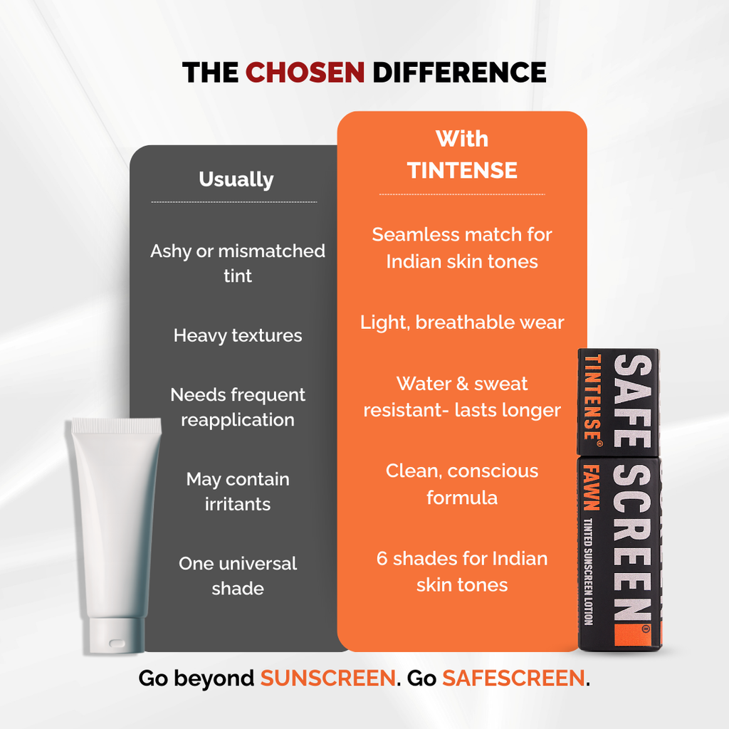 SAFESCREEN® TINTENSE® Fawn Tinted Sunscreen Lotion SPF 50+