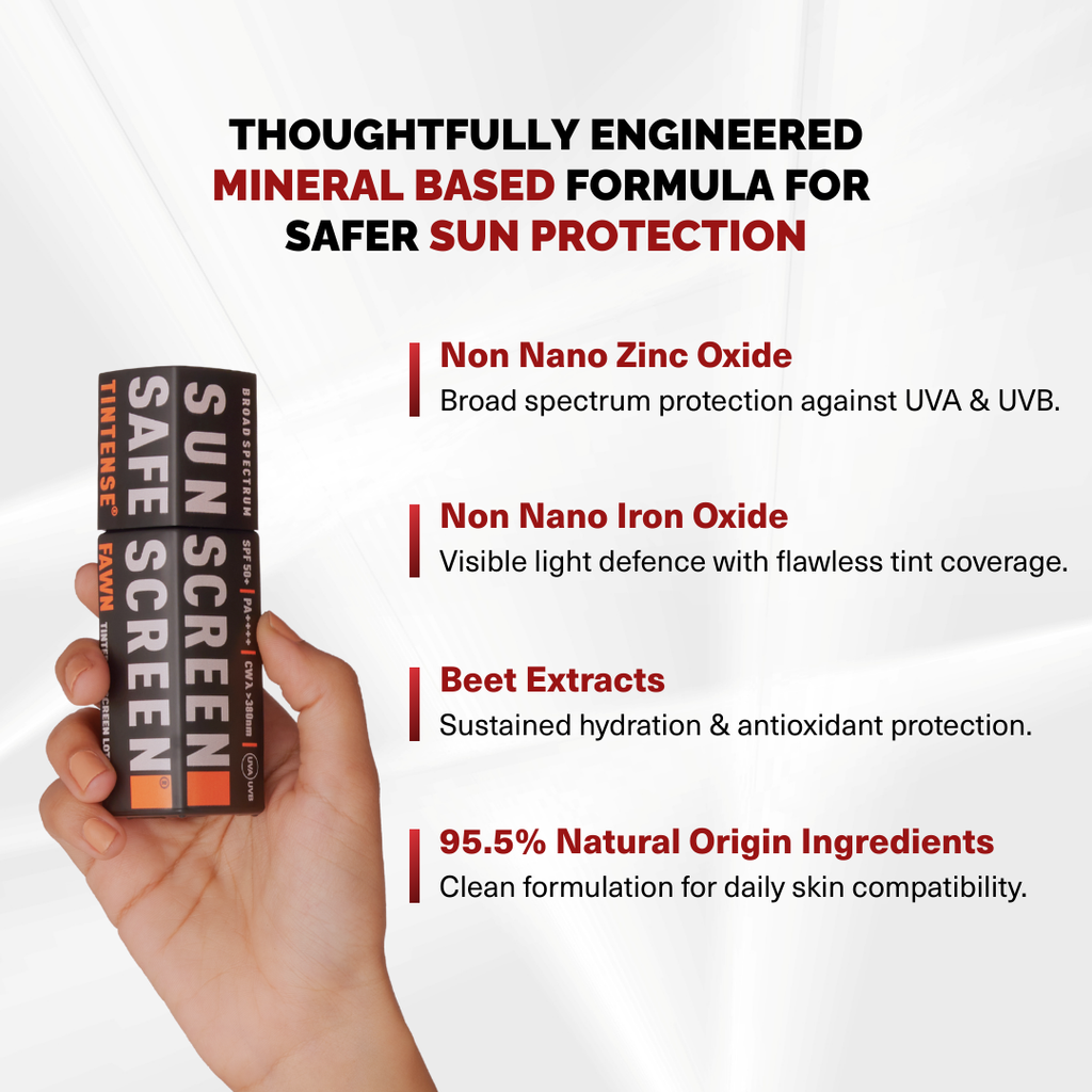 SAFESCREEN® TINTENSE® Fawn Tinted Sunscreen Lotion SPF 50+