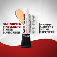 SAFESCREEN® TINTENSE® T2 (Buff) Tinted Sunscreen Lotion PA++++ SPF 30+