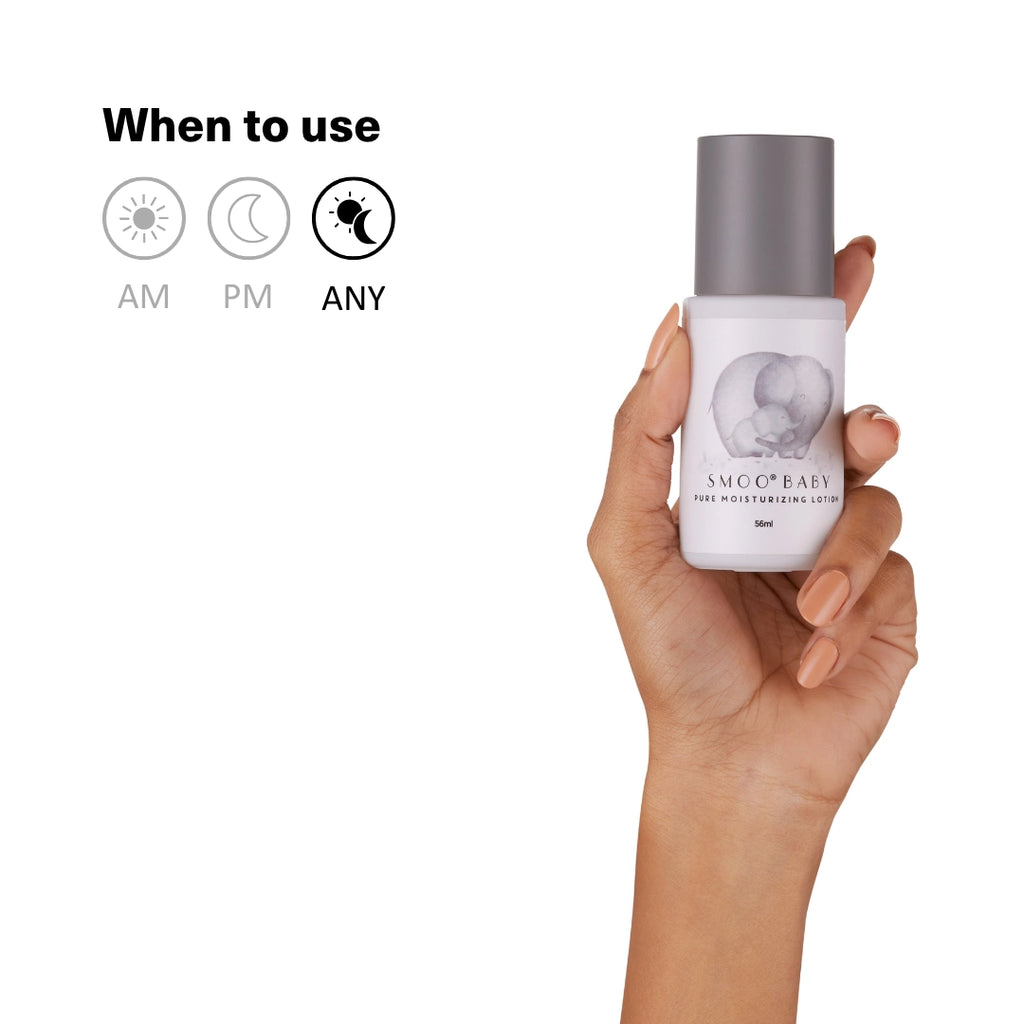 SMOO Baby Pure Moisturizing Lotion - Hand Image