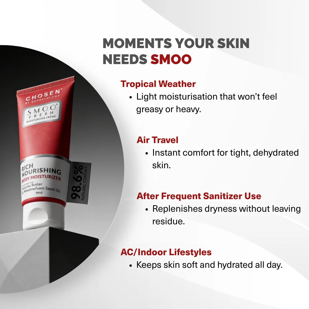 SMOO® Moisturizing Crème Fresh for Body