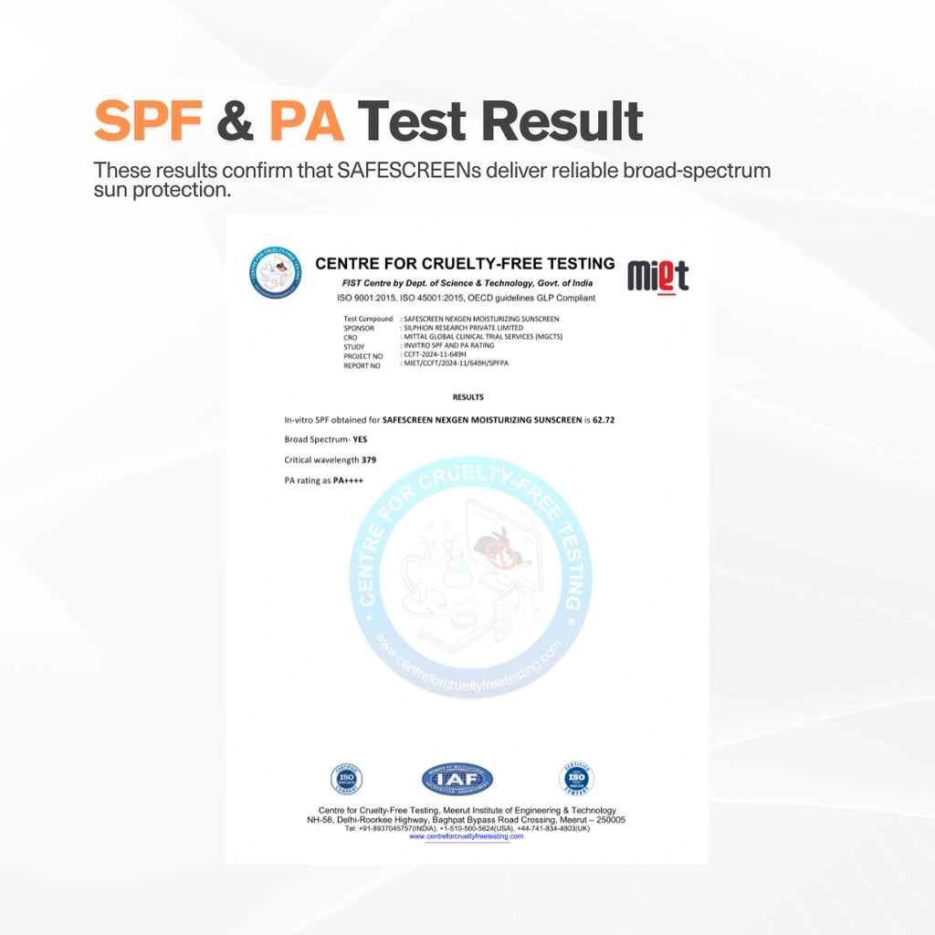 SAFESCREEN® NEXGEN SPF 60+ Moisturizing Sunscreen