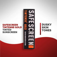SAFESCREEN® TINTENSE® Gold Tinted Sunscreen Lotion SPF 50+