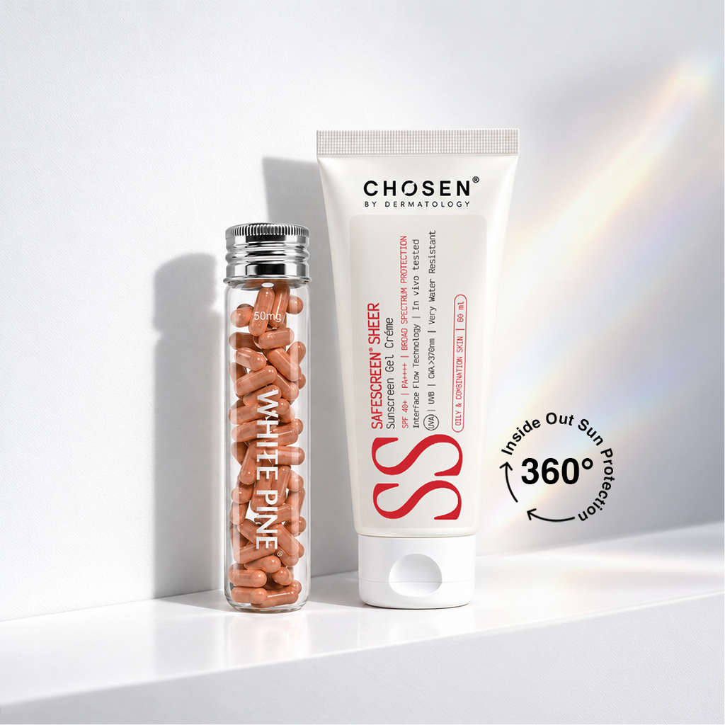 SAFESCREEN® SHEER + White Pine® Pycnogenol