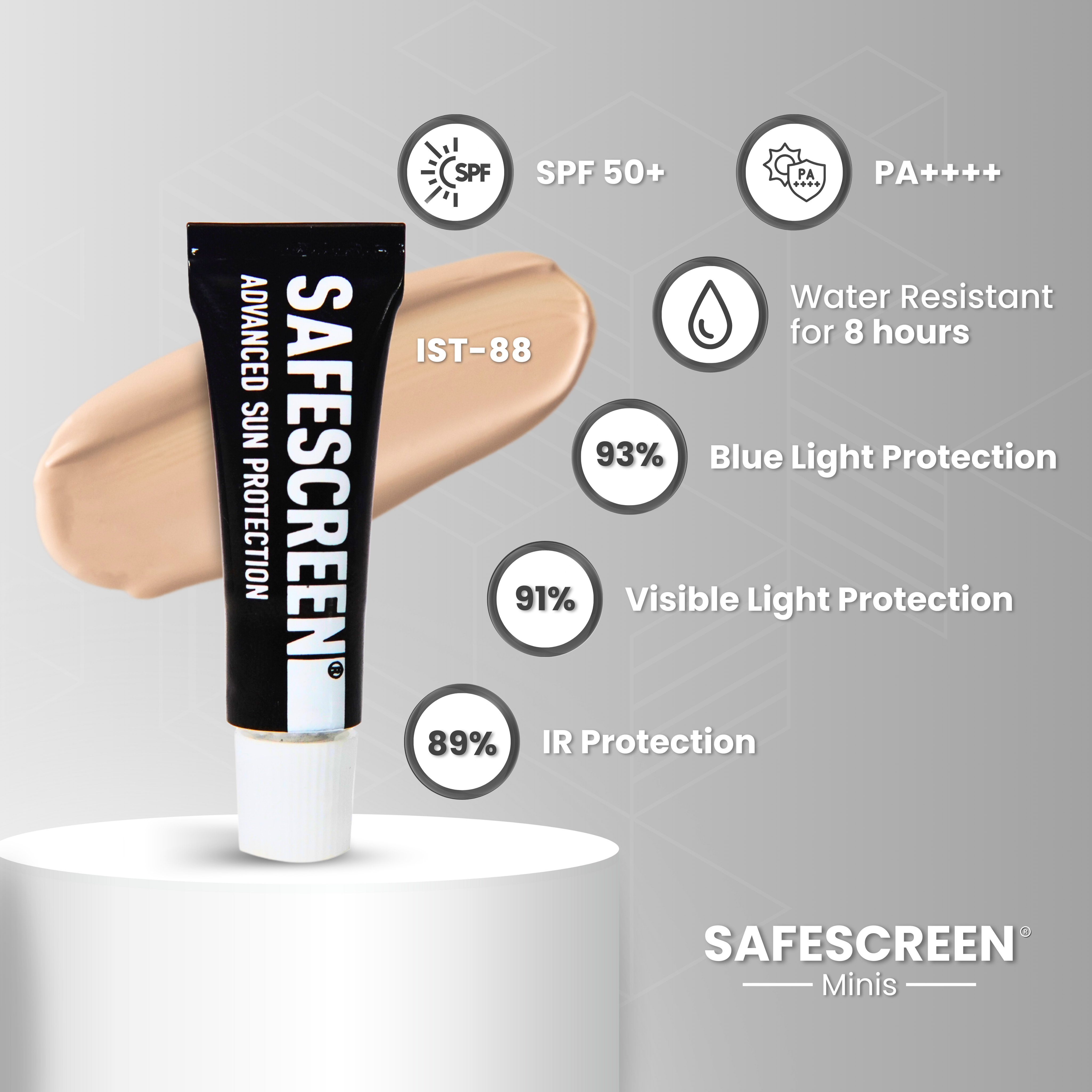 SAFESCREEN® TINTENSE® 1.5 ml (Redeem for 150 Zola Points)