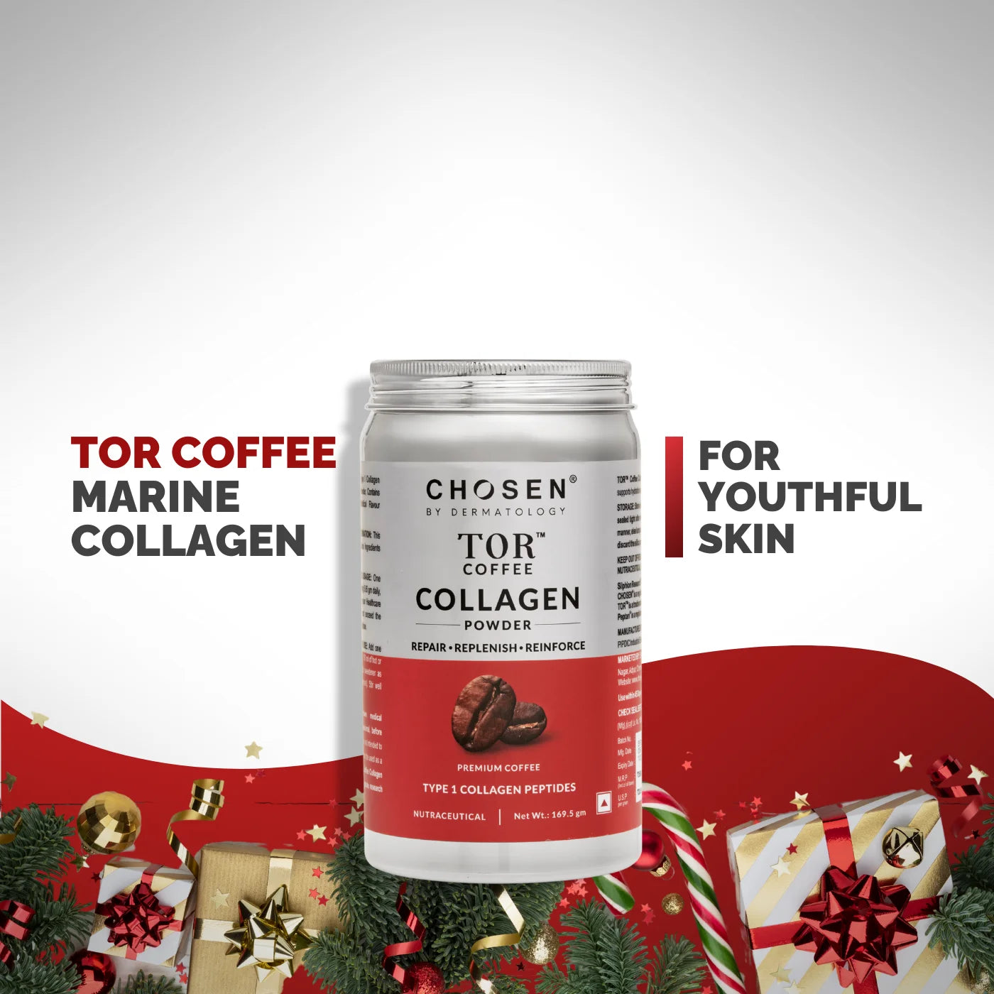 TOR™ Coffee Collagen Powder - Main Image