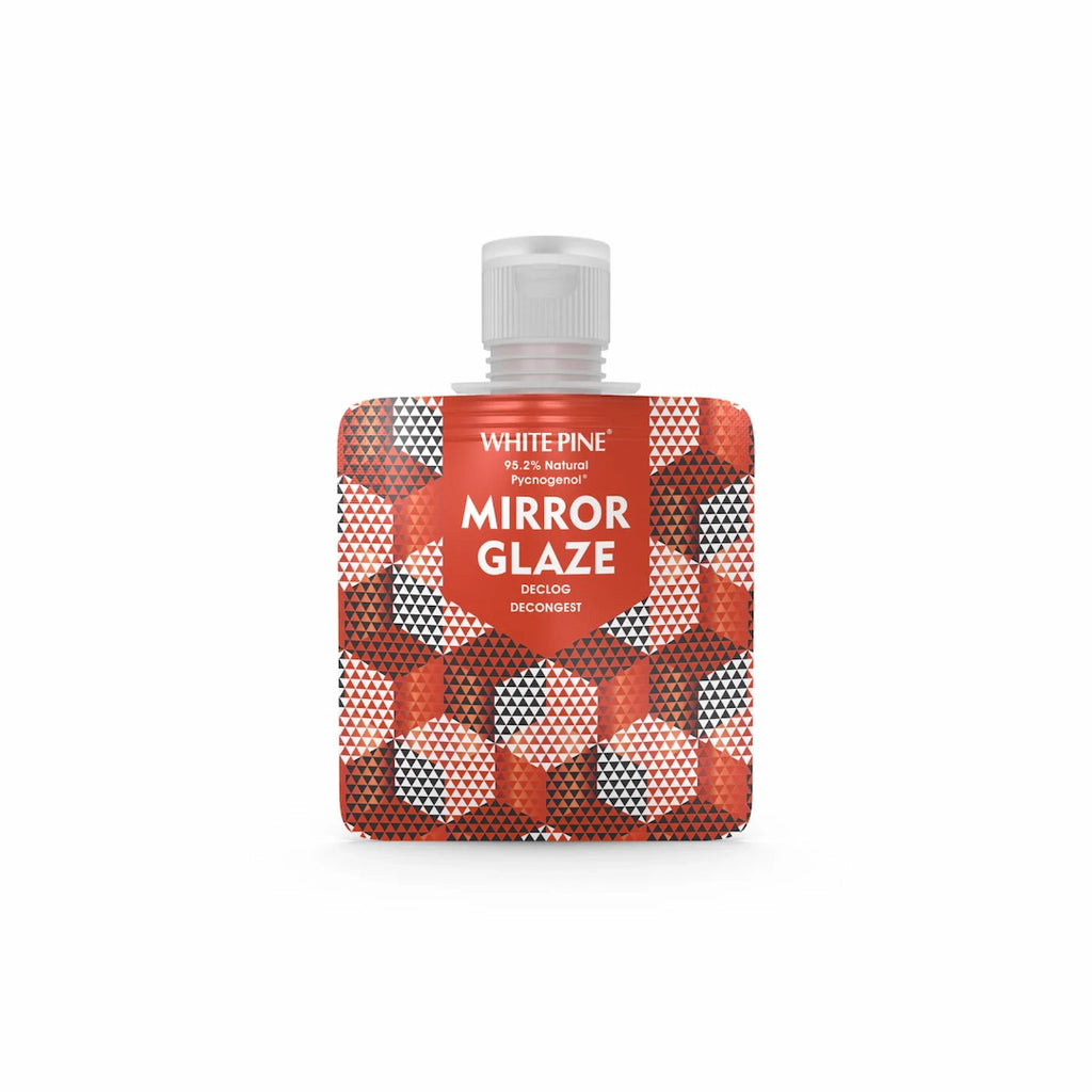White Pine Mirror Glaze being applied in step-by-step usage video
