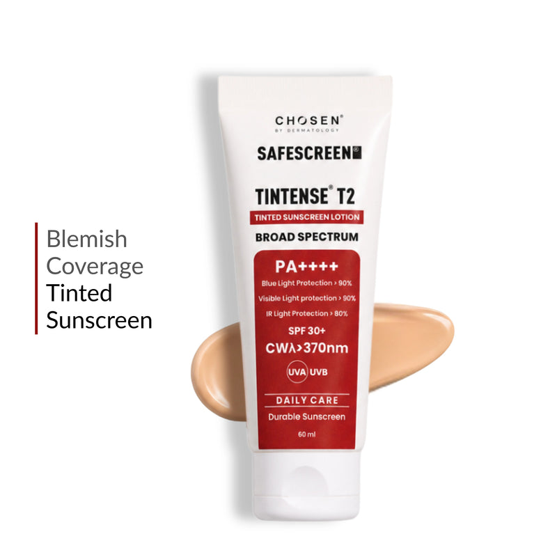 SAFESCREEN® TINTENSE® T2 (Buff) Tinted Sunscreen Lotion PA++++ SPF 30+