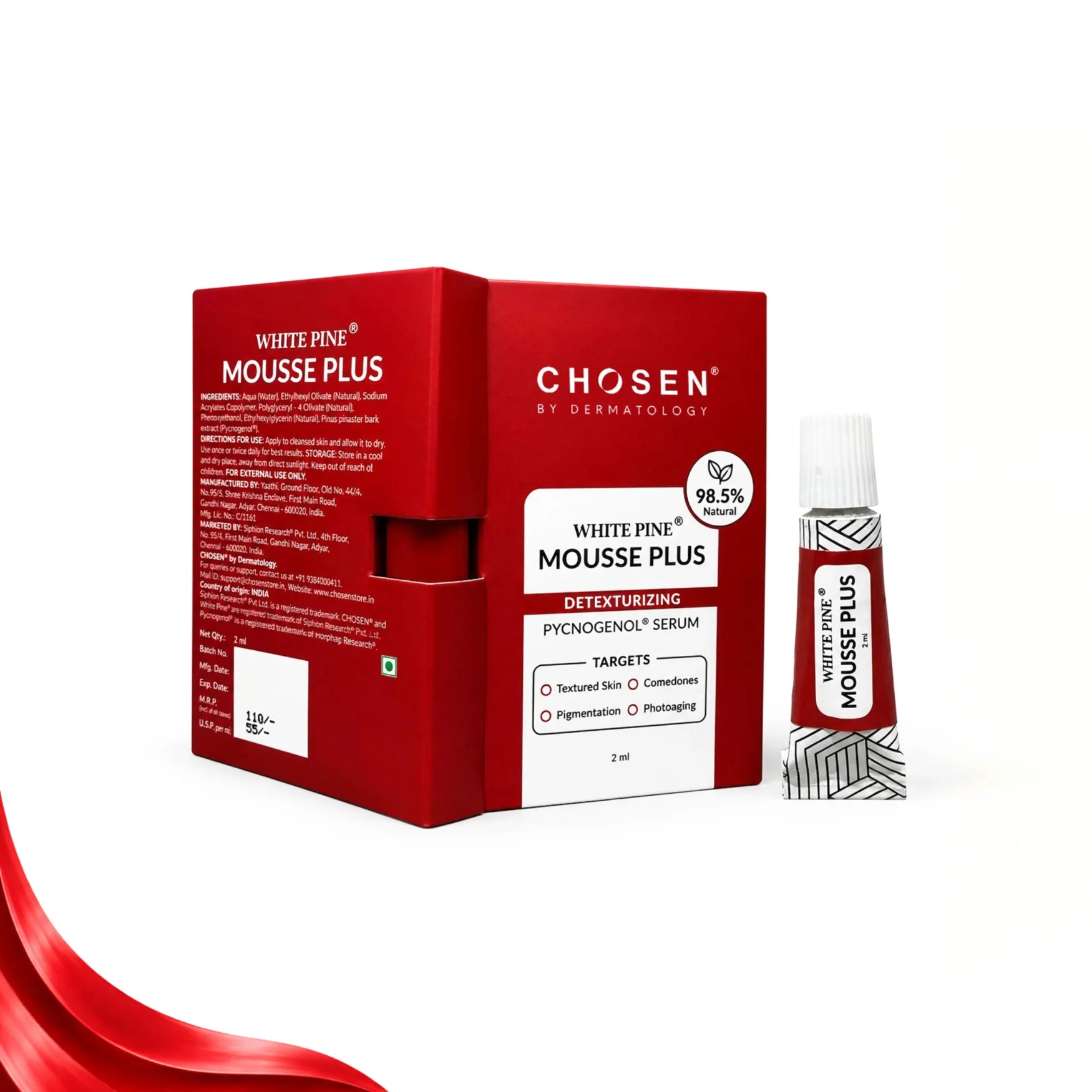 White Pine® Mousse Plus 2ml (Redeem with 110 Zola Points)