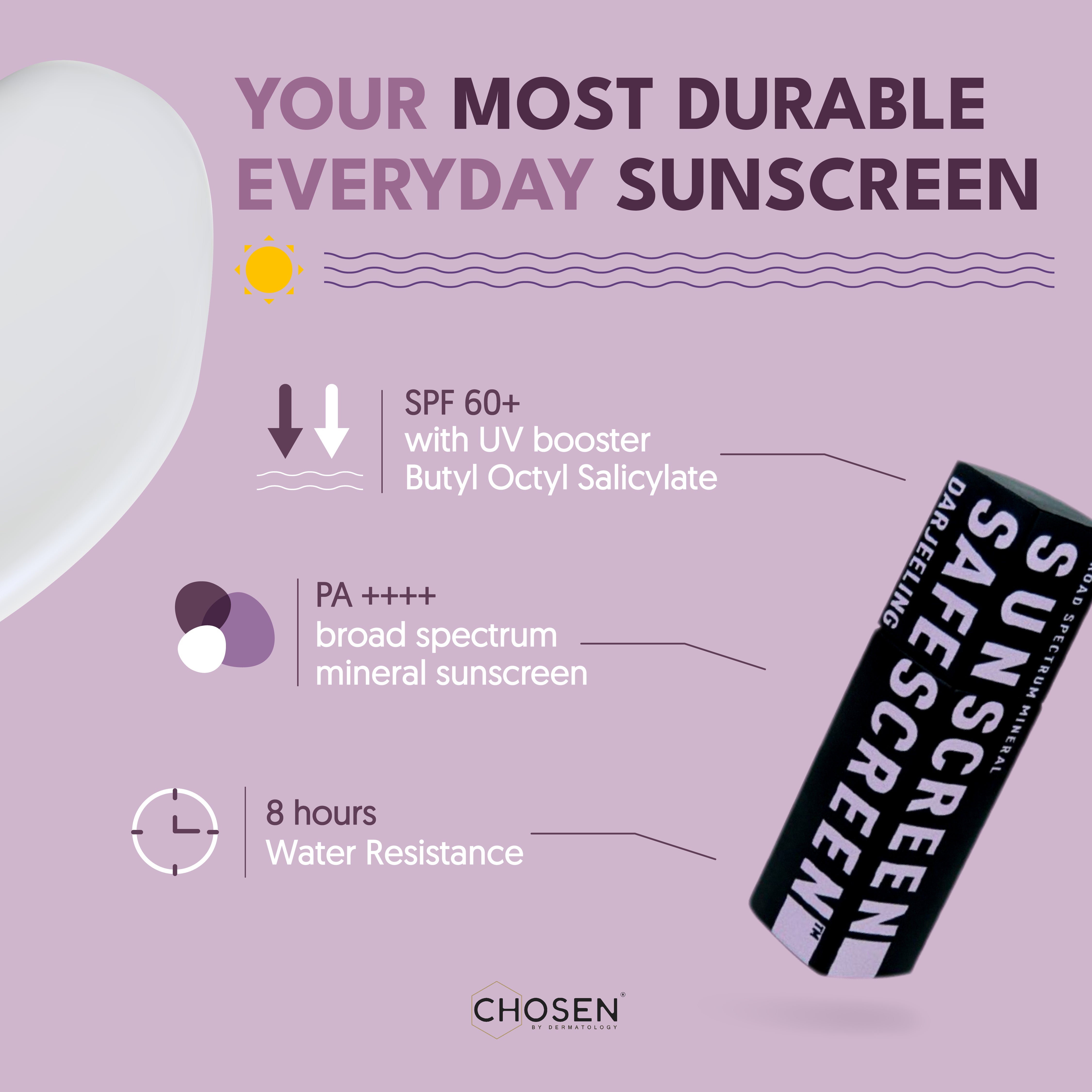 SAFESCREEN® Darjeeling Sunscreen SPF 60+