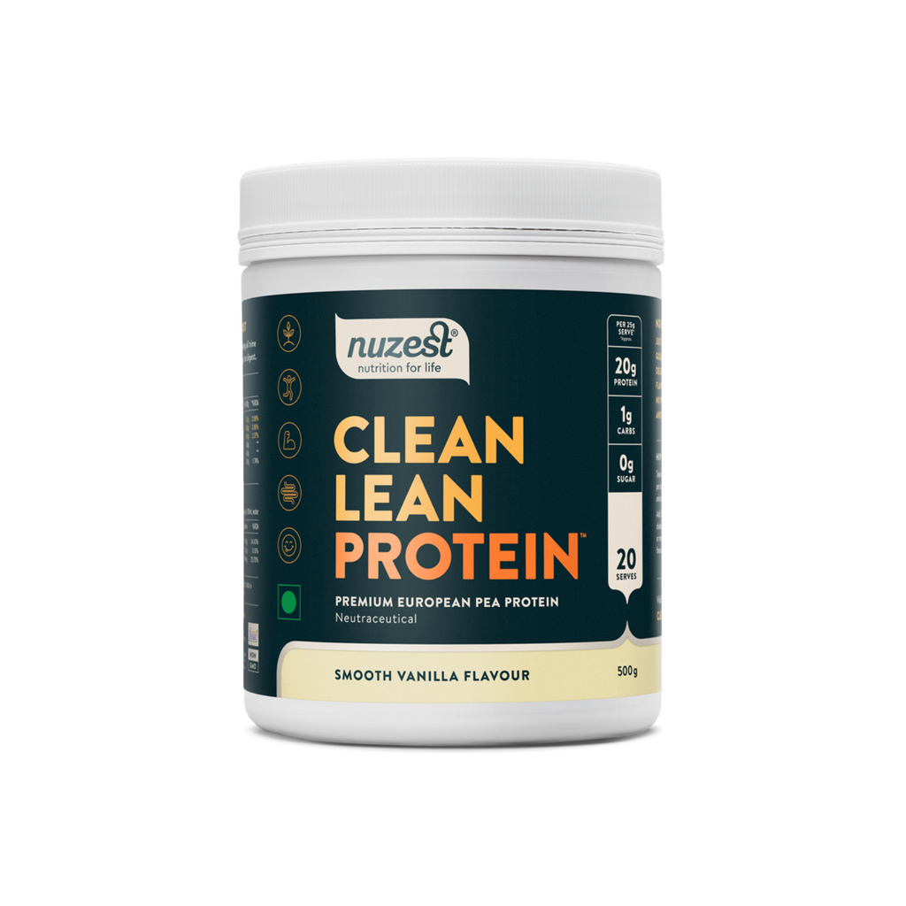 Nuzest Clean Lean Protein 500g Smooth Vanilla Flavour - best protein powder